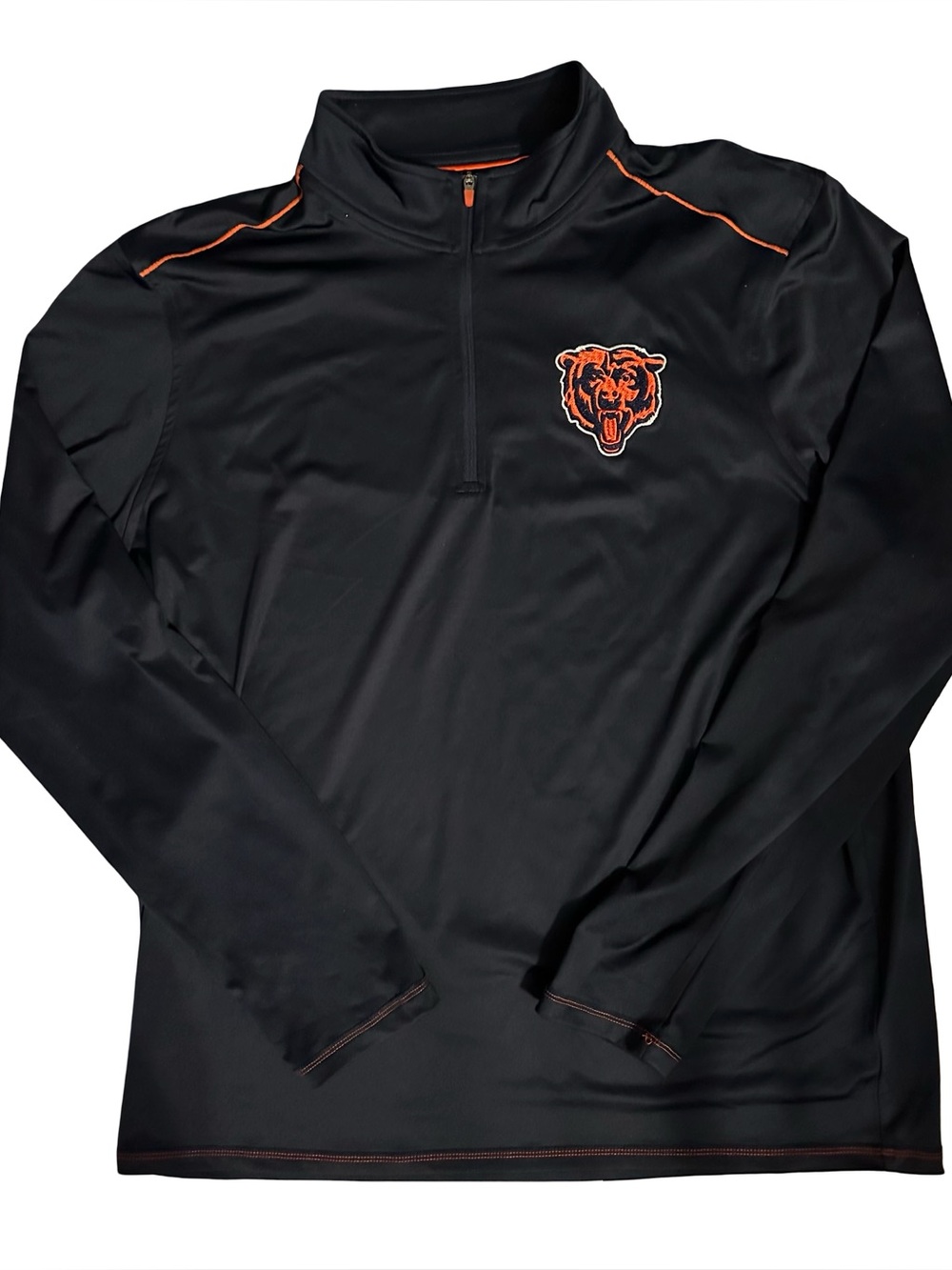 Chicago Bears Antigua Apparel 1/4 Zip Lightweight Pullover - Men’s Large